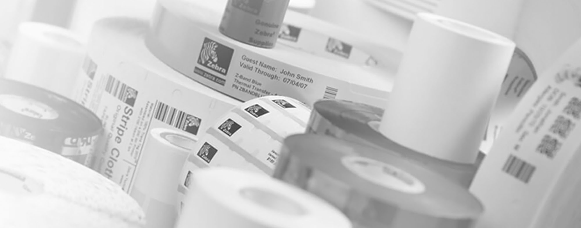 Barcode stickers & barcode labels for asset & inventory management.